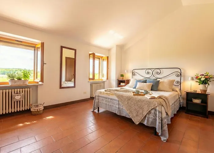 דירה Podere Annesso - Tuscany Vineyard With Pool